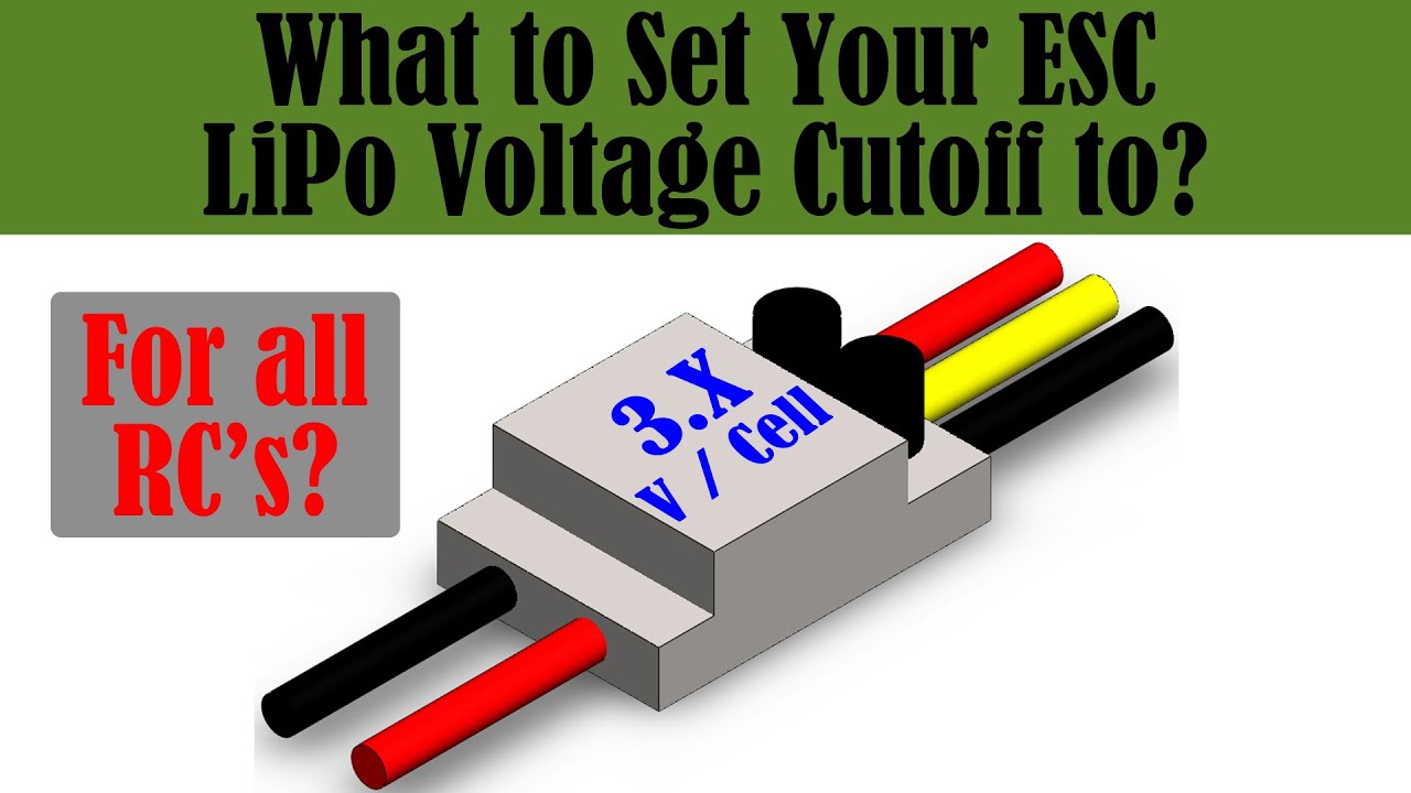 The Problem with Low Voltage Cutoffs for Very High Performance RC's