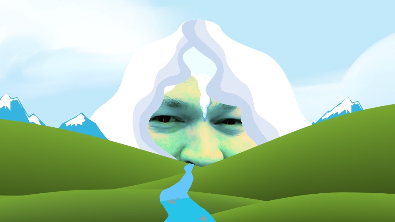 I became a mountain in this game...