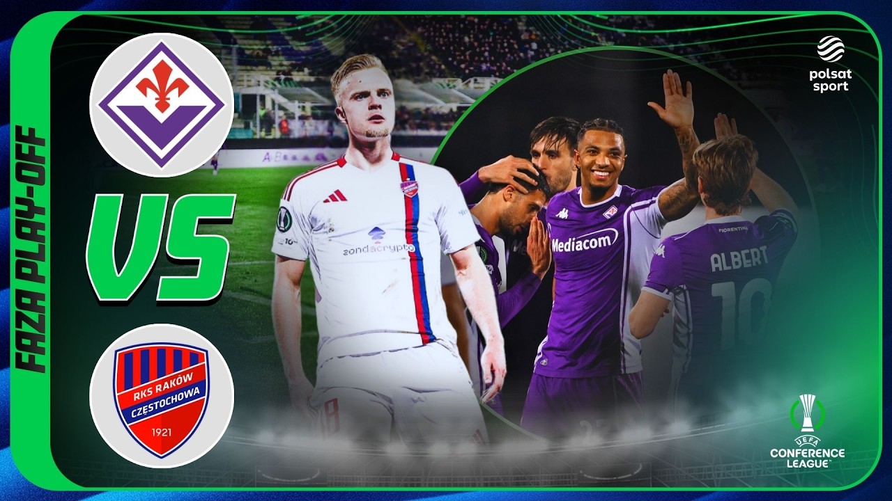 GOL W SAMEJ KOŃC&Oacute;WCE! SKR&Oacute;T: FIORENTINA - RAK&Oacute;W  | LIGA KONFERENCJI