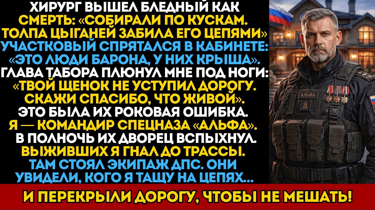 Цыганский барон избил студента, не зная, что его отец — полковник «Альфы»