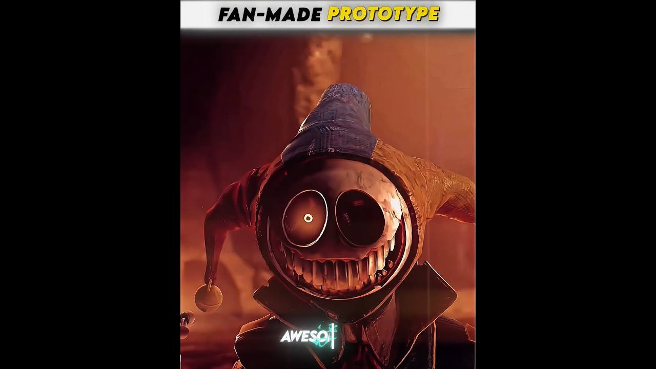 Original Vs Fan-Made Prototype🔥🔥|Poppy Playtime Chapter 5 Edit #edit #poppyplaytime