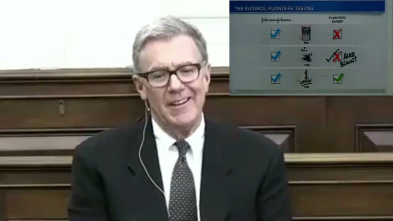 Mark Lanier Questions Expert Concerning Defense Contentions in $4B+ Talc Trial Against J&J