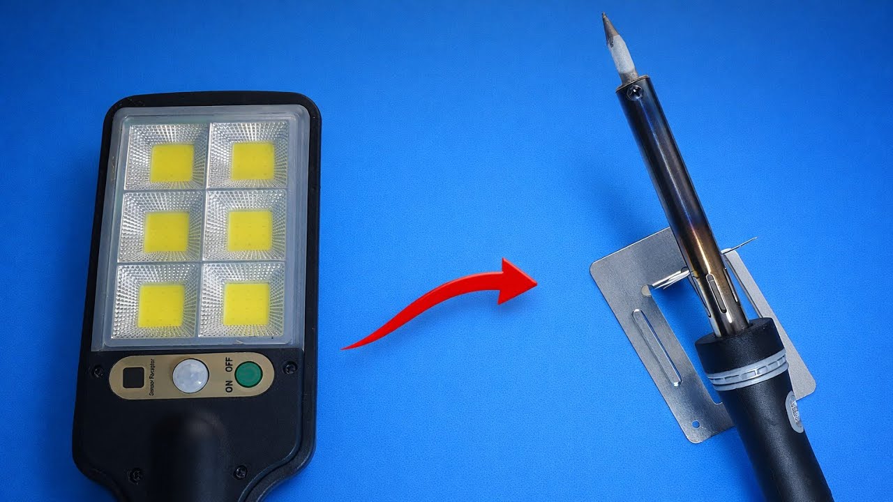 Don’t throw away the solar light! Fix it in minutes ☀️🔧