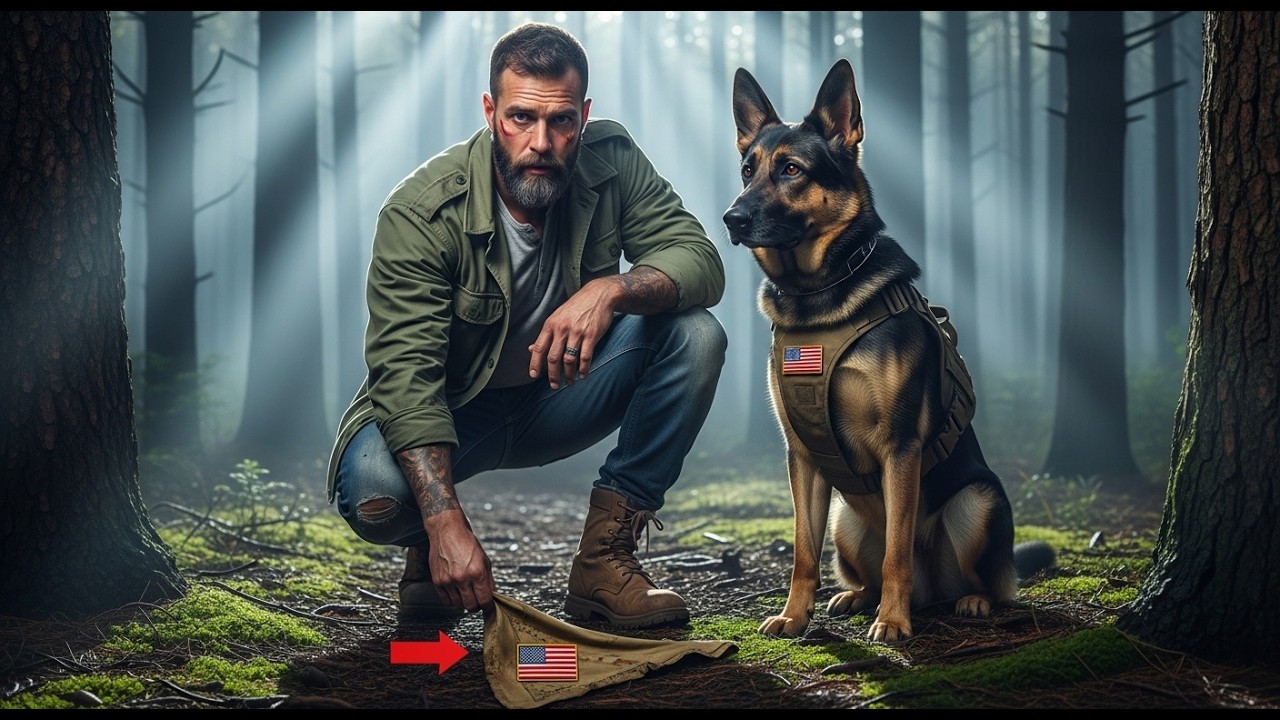 The Dog Carried a Bandana for Miles — It Belonged to a Man He'd Tried to Forget