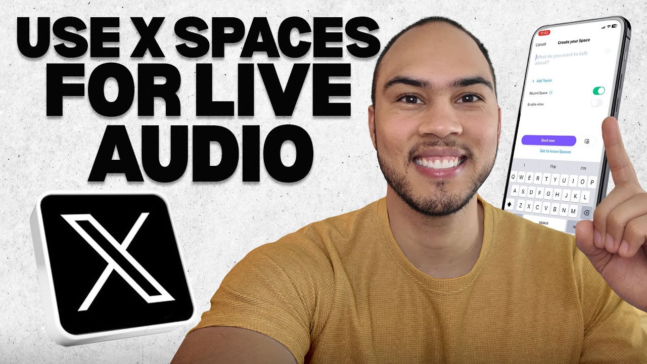 How to Use X Spaces for Live Audio Step-by-Step (Beginner Tutorial)