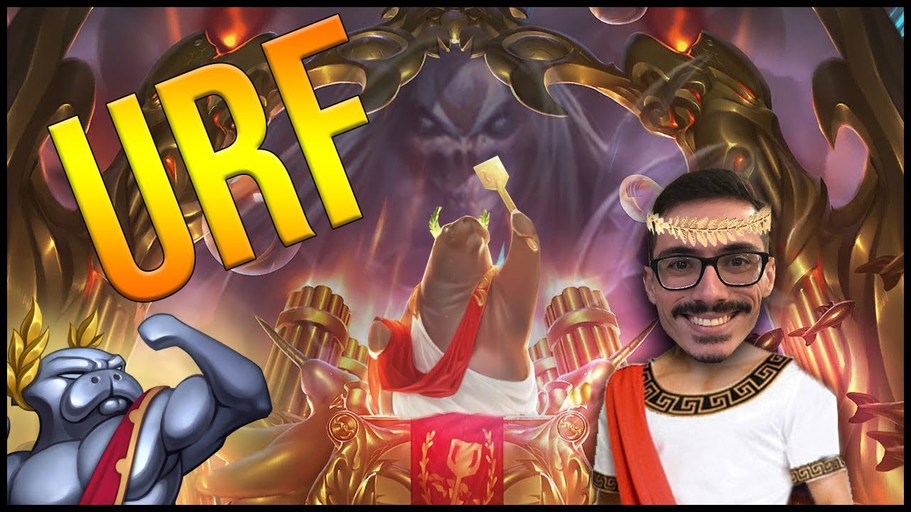 CAÍ COM O MAIN NO URF!!!