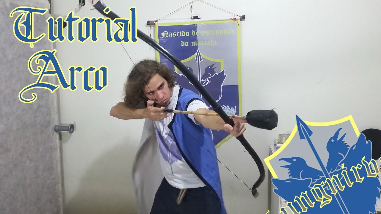 Tutorial #2 Como fazer um arco para Swordplay - Gungnirvich Swordplay