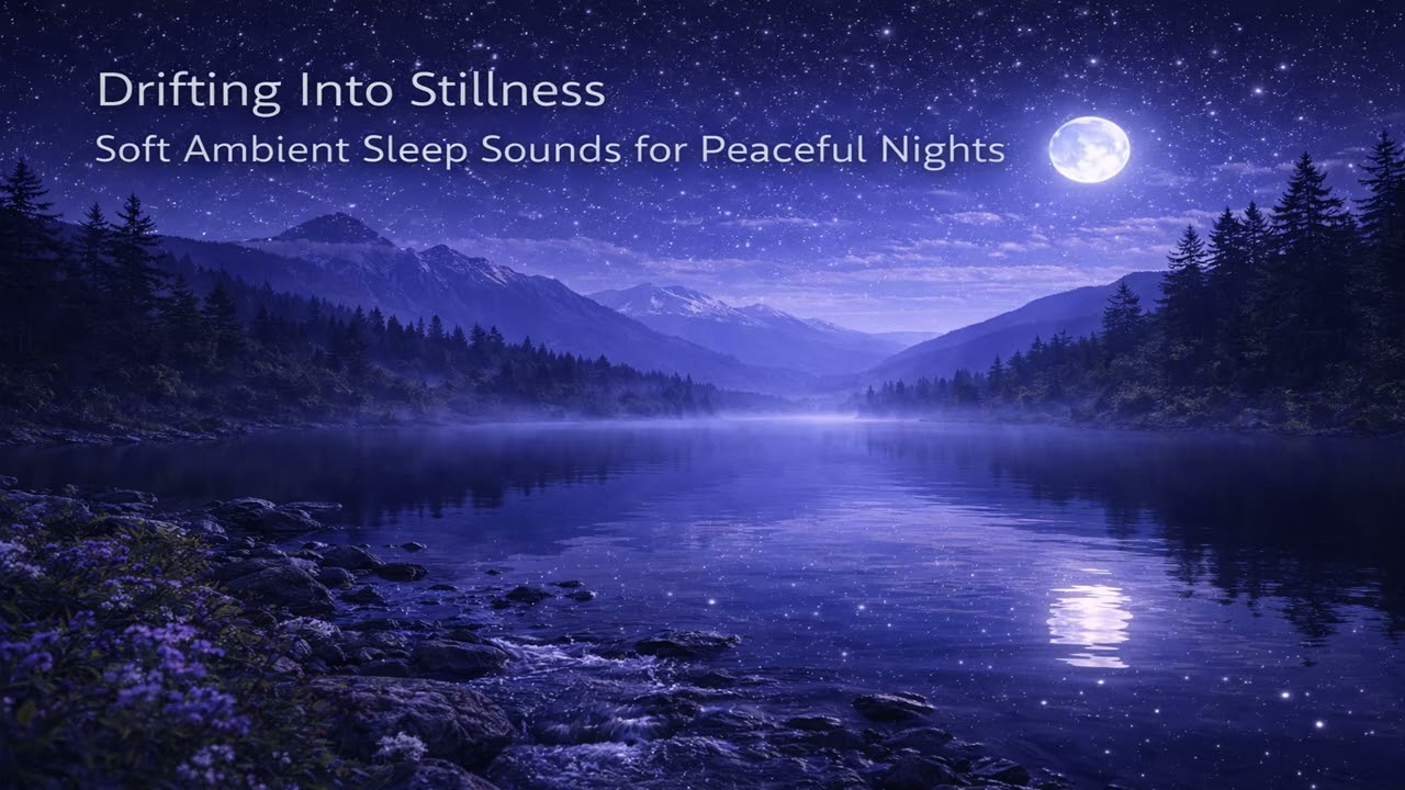 Drifting Into Stillness | Soft Ambient Sleep Sounds for Peaceful Nights