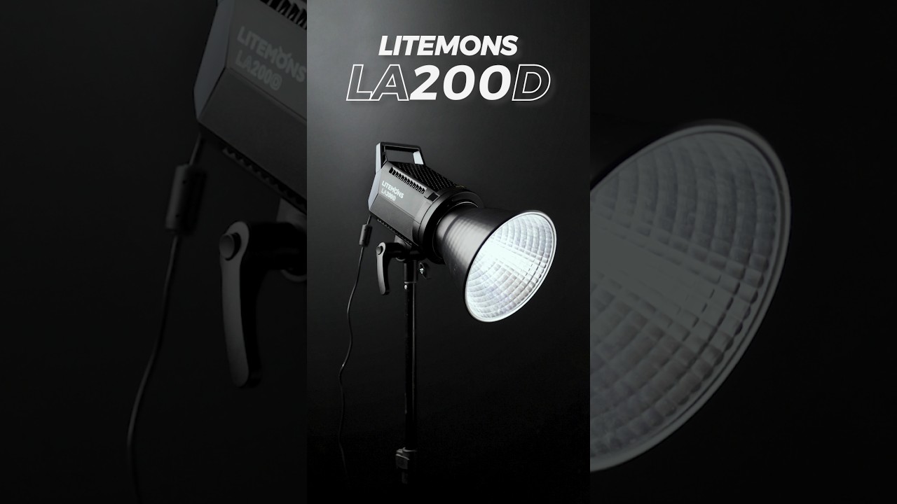 This is the BEST Budget Light OUT THERE! | Godox Litemons LA200D | #filmmaking #godox #litemons