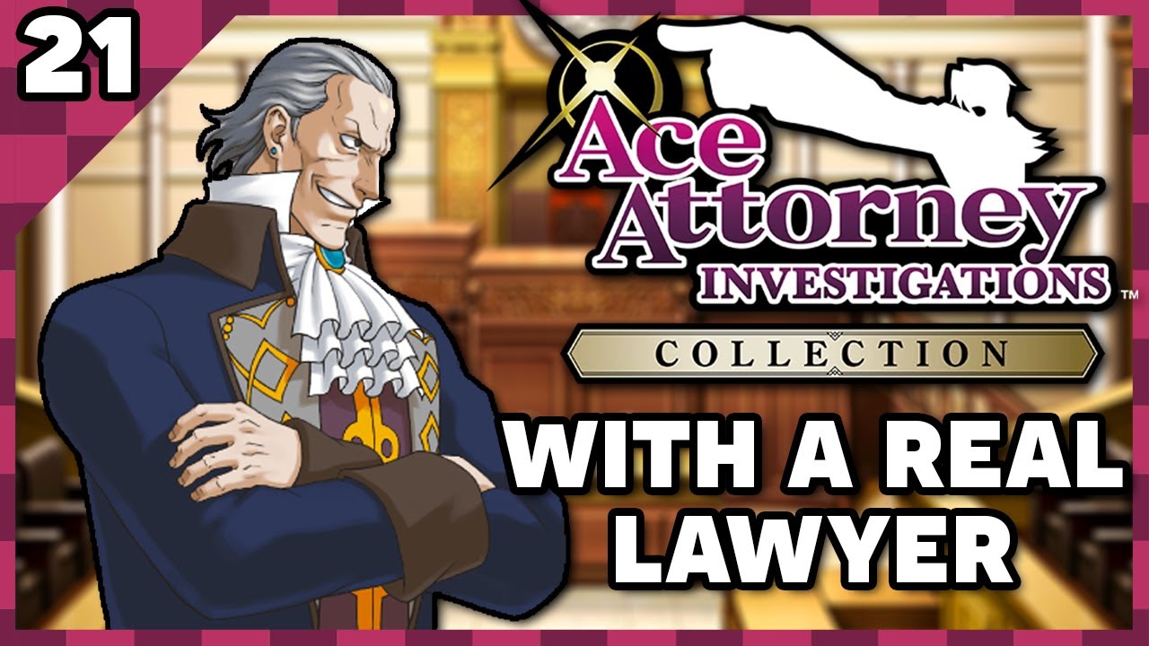 Lawyer & Voice Actor Play Miles Edgeworth Ace Attorney Investigations! Part 21