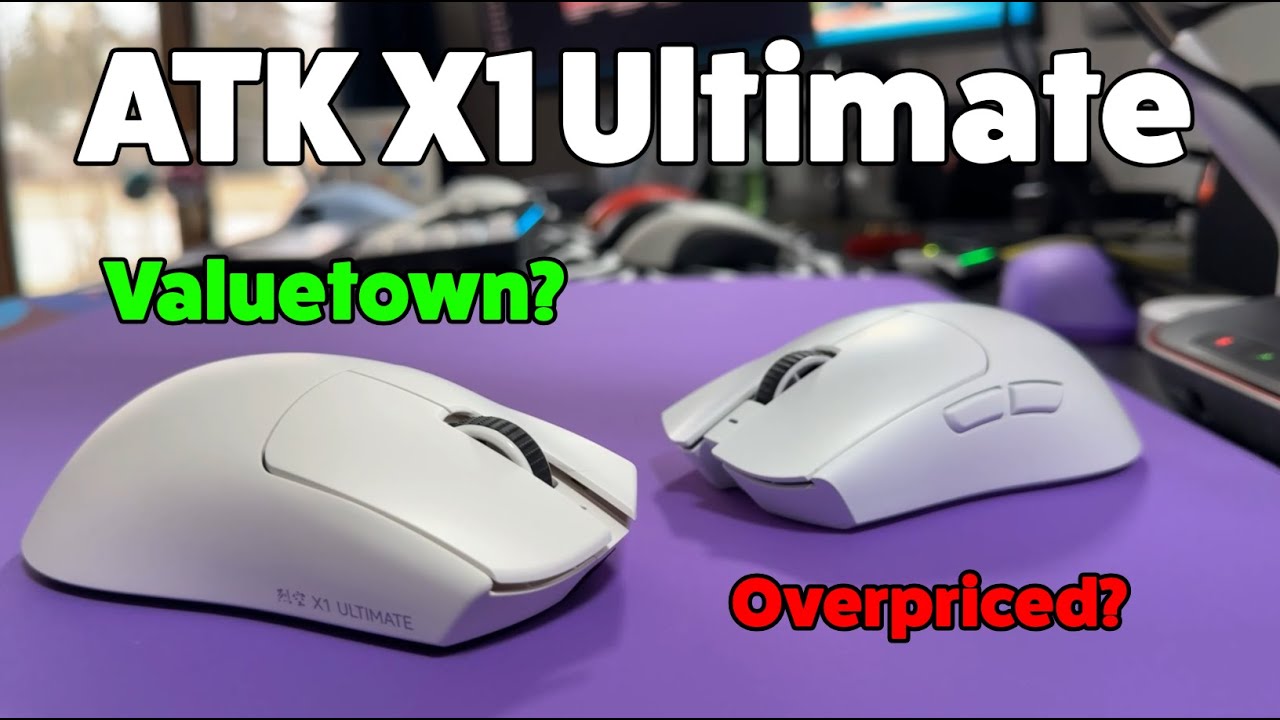 Обзор мыши ATK X1 Ultimate — выгодная покупка Viper (клон Viper V3 Pro против Maya X/GPX)