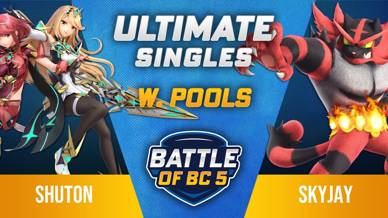 Shuton (Pyra/Mythra) vs Skyjay (Incineroar) - Ultimate Singles Winners Top 64 - Battle of BC 5