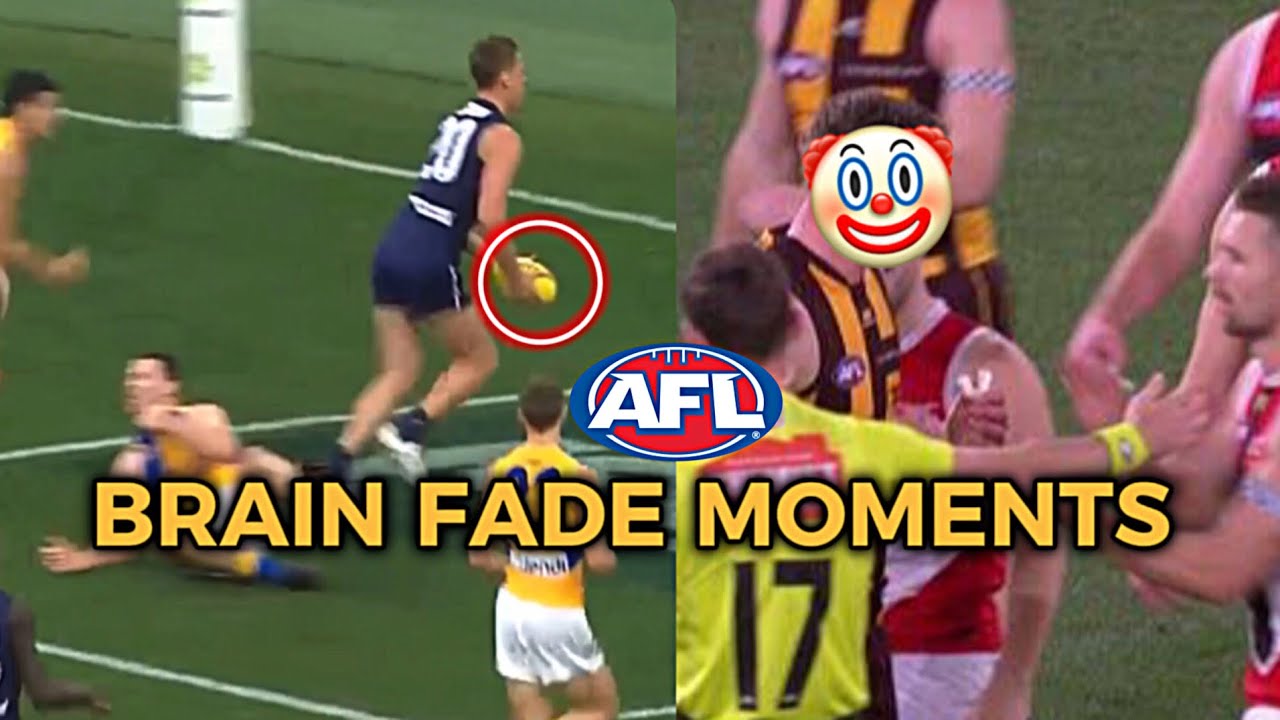 AFL BRAIN FADE MOMENTS !