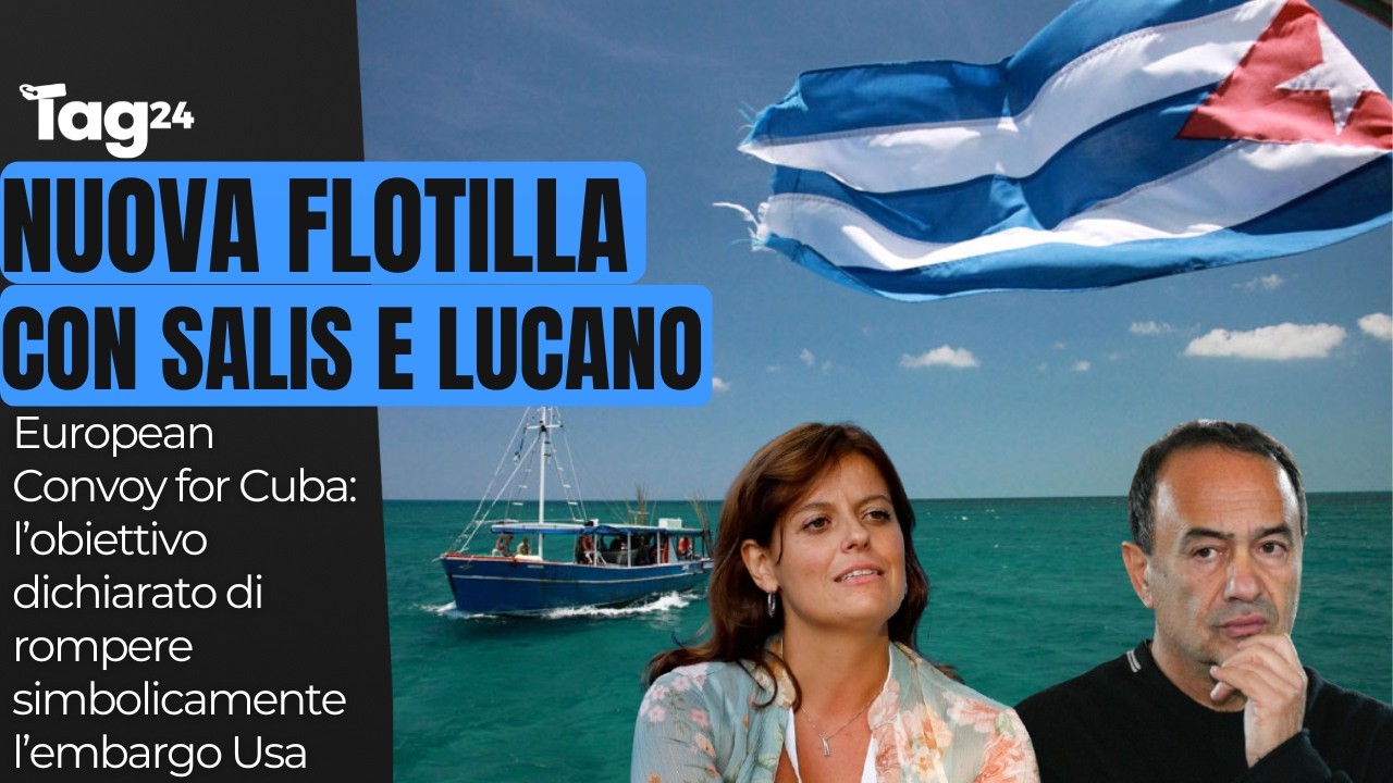 European Convoy: Ilaria Salis e Mimmo Lucano si imbarcano per Cuba contro l'embargo USA