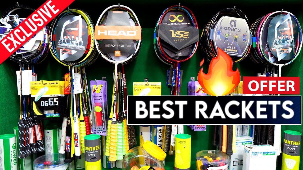 ভালোমানের ব্যাডমিন্টন🏸র‍্যাকেট Accessories কিনুন- Buy Best Badminton Racket Price in Bangladesh 2022