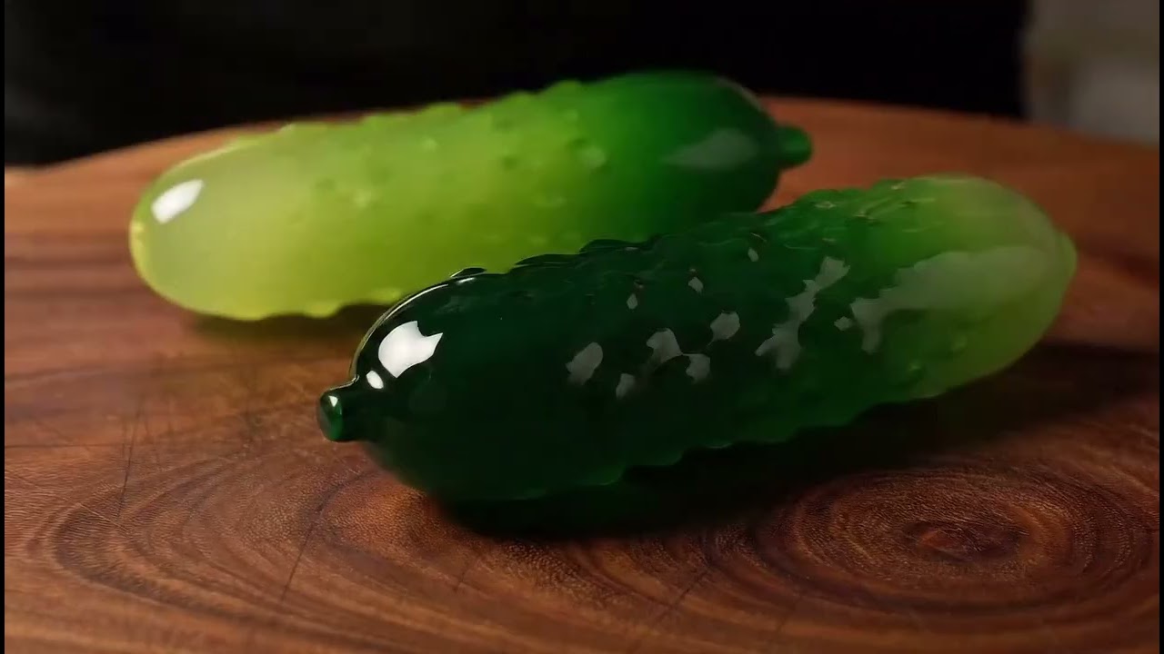 Can You Stop Watching This? So Satisfying! 🍆💎#asmr #cuttingasmr #aicutting