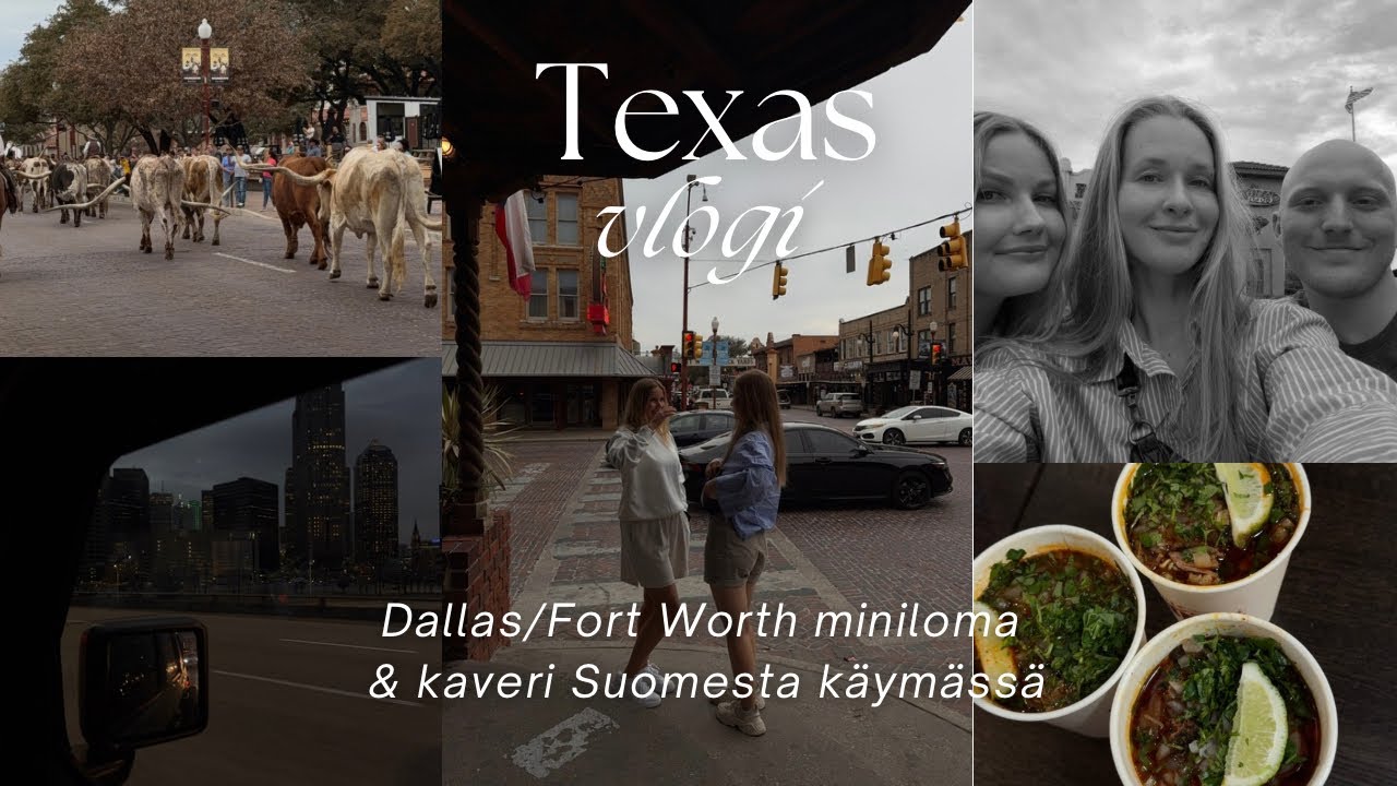 Kaveri Suomesta käymässä, “pienet” tuliaiset & irtiotto arjesta tekee hyvää! | Texas Vlogi 🤠 