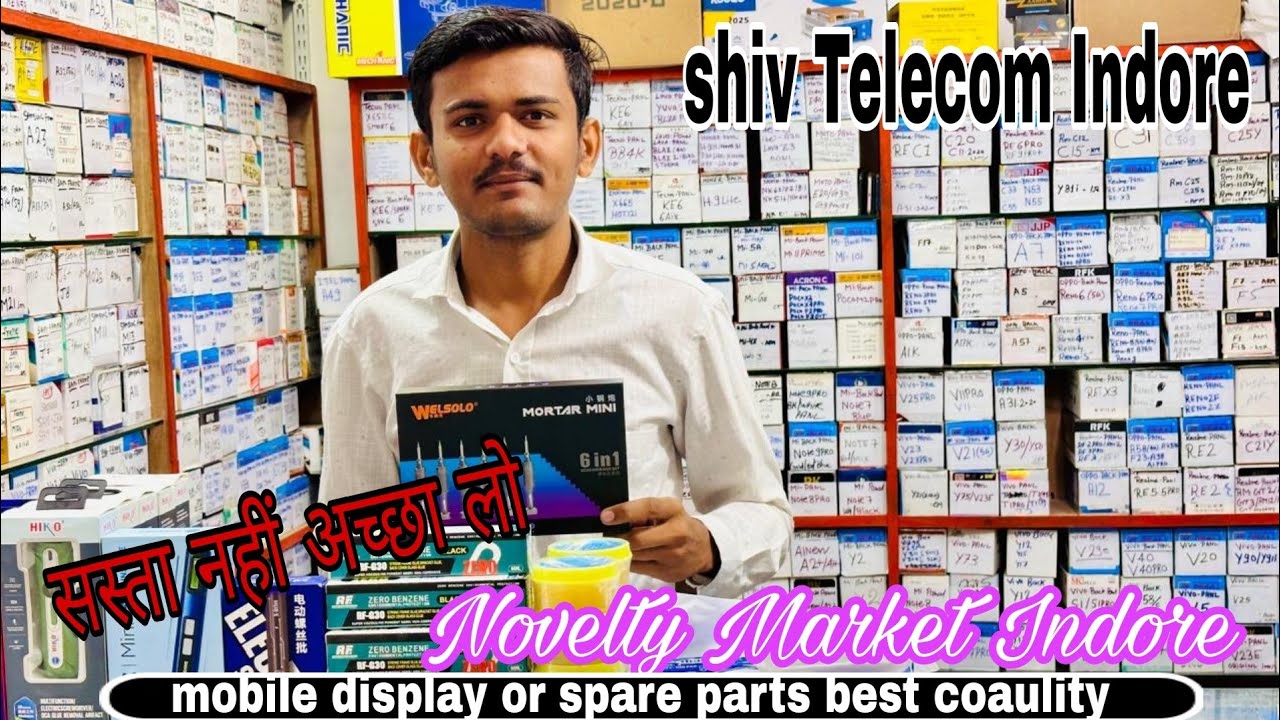 Novelty Market Indore Mobile parts #mobile#smartphone#mobilerepairing  #most #exhibition #smartphone