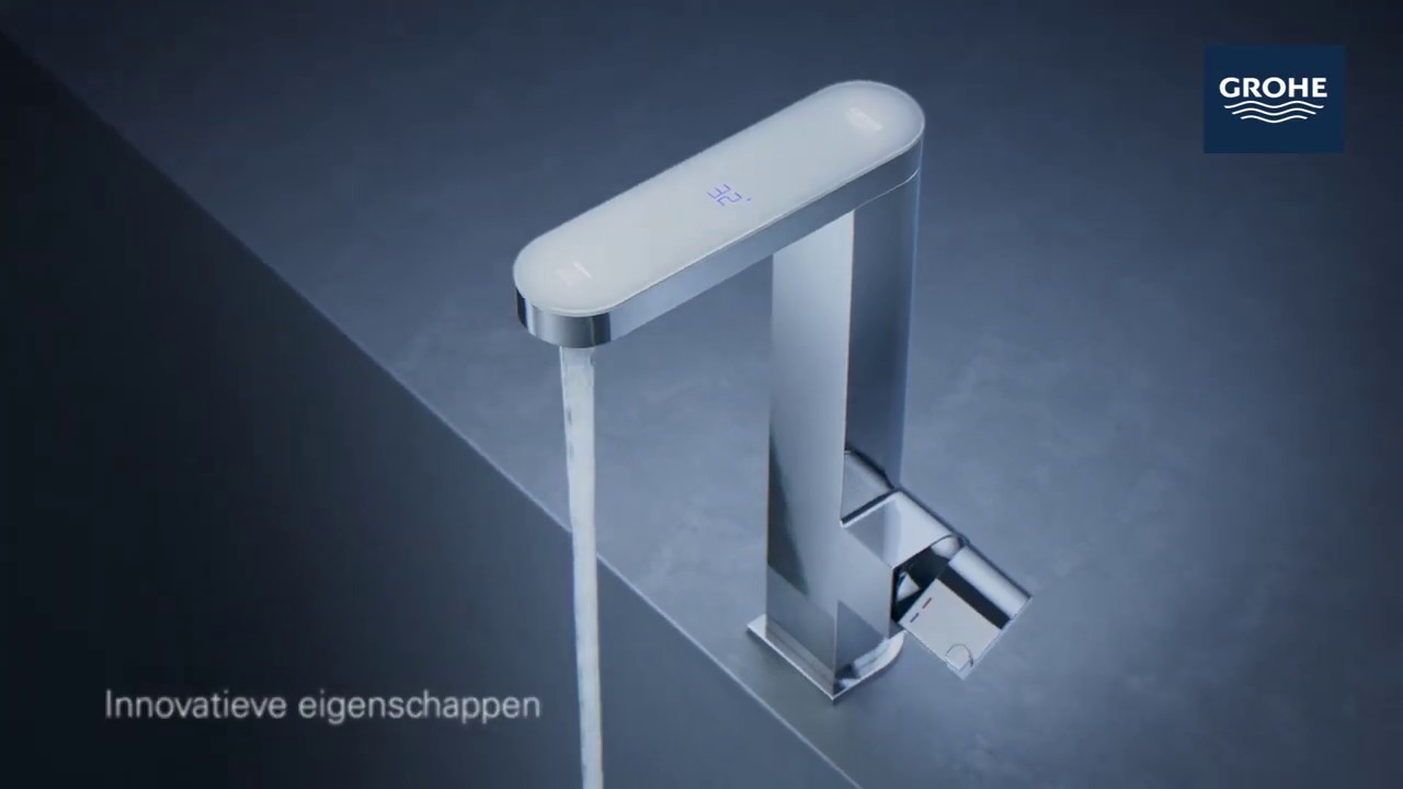 GROHE Plus - Een wastafelkraan met award-winning design!