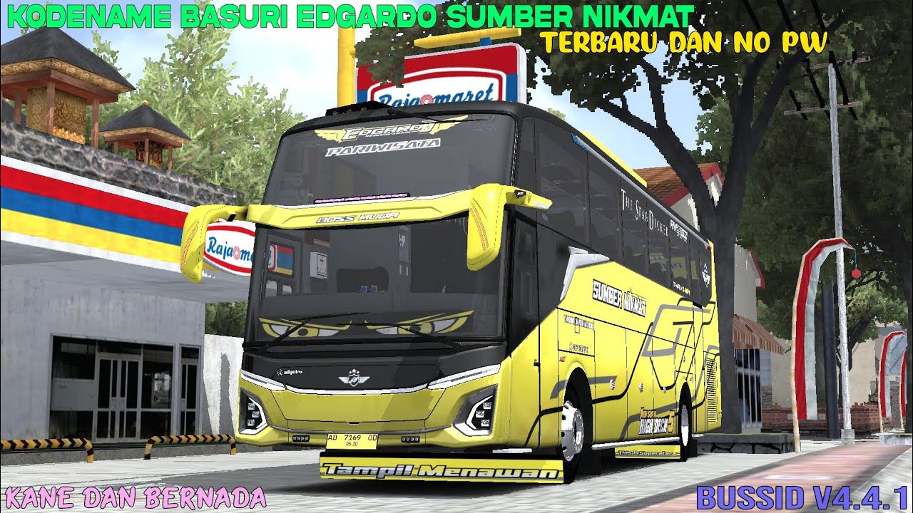 Share!Kodename BASURI EDGARDO SUMBER NIKMAT KANE DAN BERIRAMA Bussid V4.4.1 