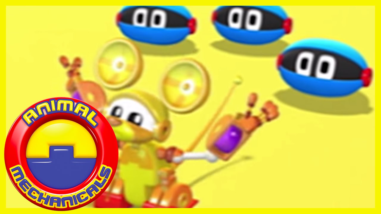 🐸 🤖 Animal Mechanicals 328 🐸 🤖 Mechana Sand Castle Clams 🐸 🤖 Full Episode HD 🐸 🤖