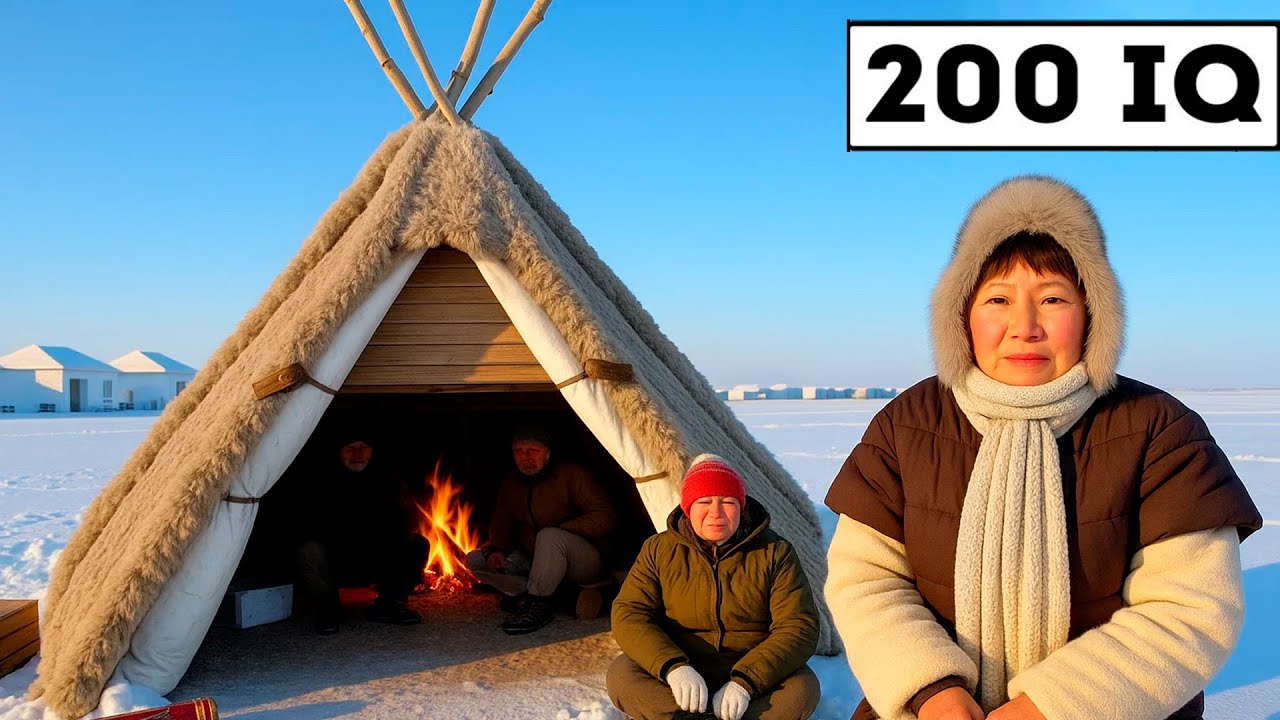 Как инуиты отапливают свои дома при температуре −64°C