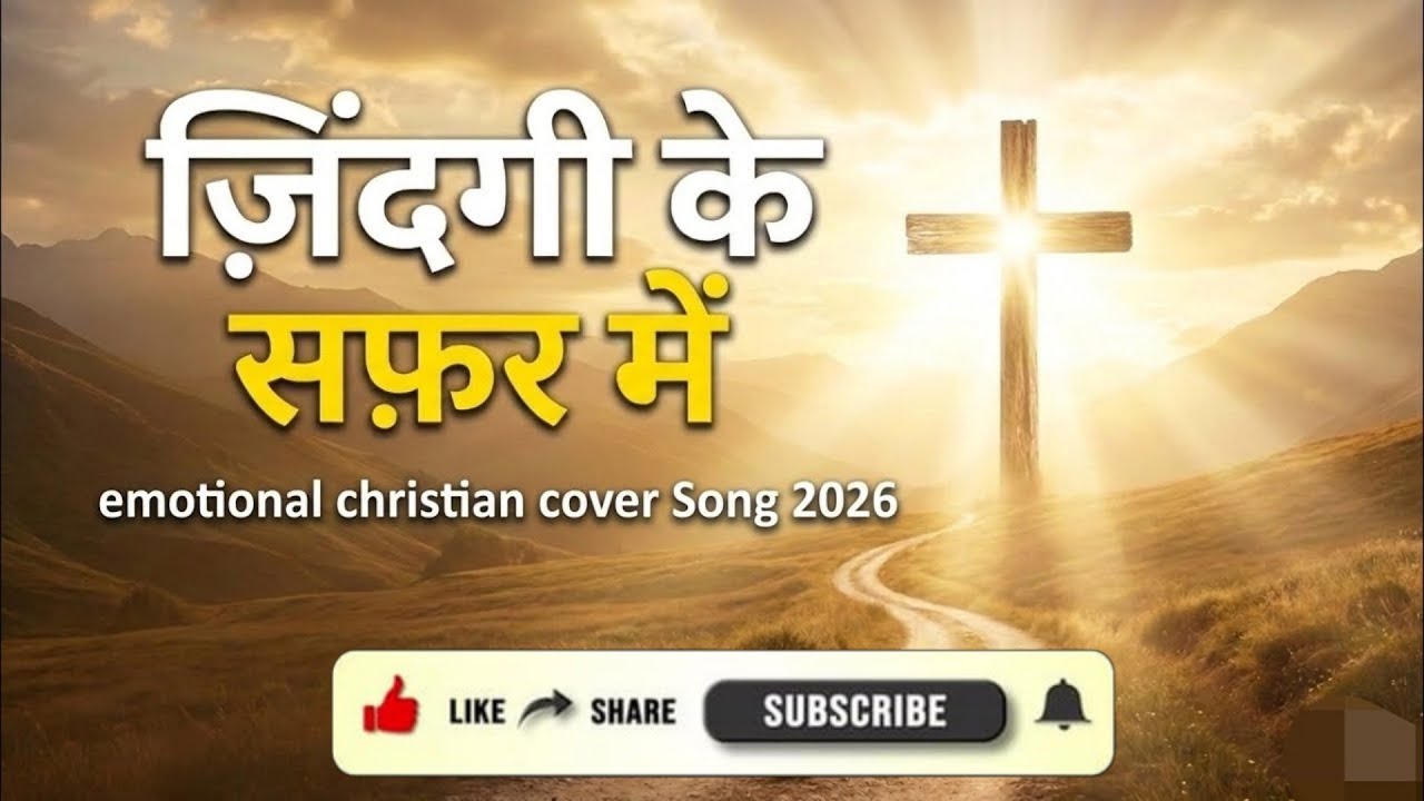 ज़िंदगी के सफर में...Heart touching hindi christian Cover Song 2026.....#christiansong #song #love 
