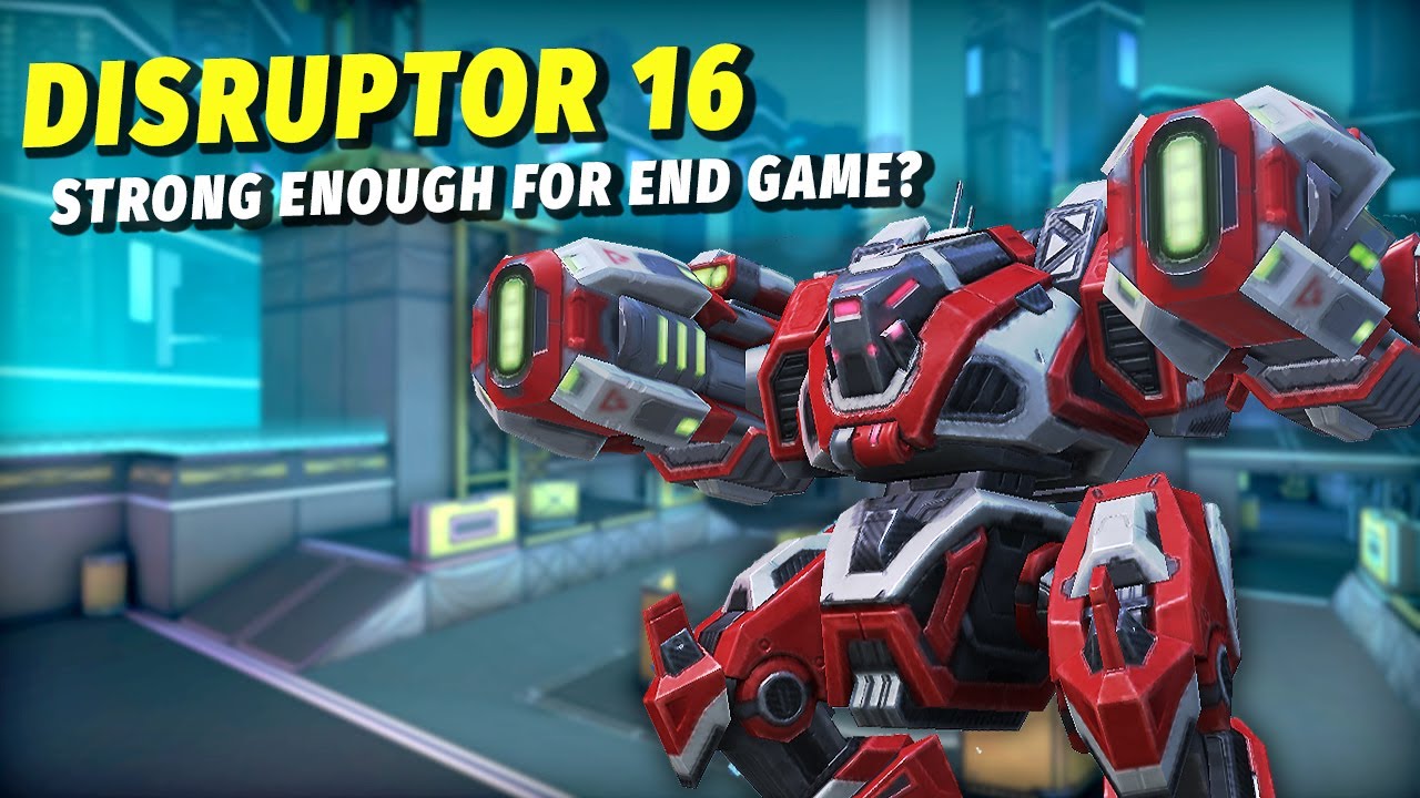 Disruptor 16 | Test Server Weapon Review | Mech Arena