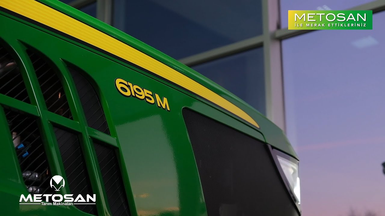 Metosan ile merak ettikleriniz. | John Deere 6195M İnceleme.