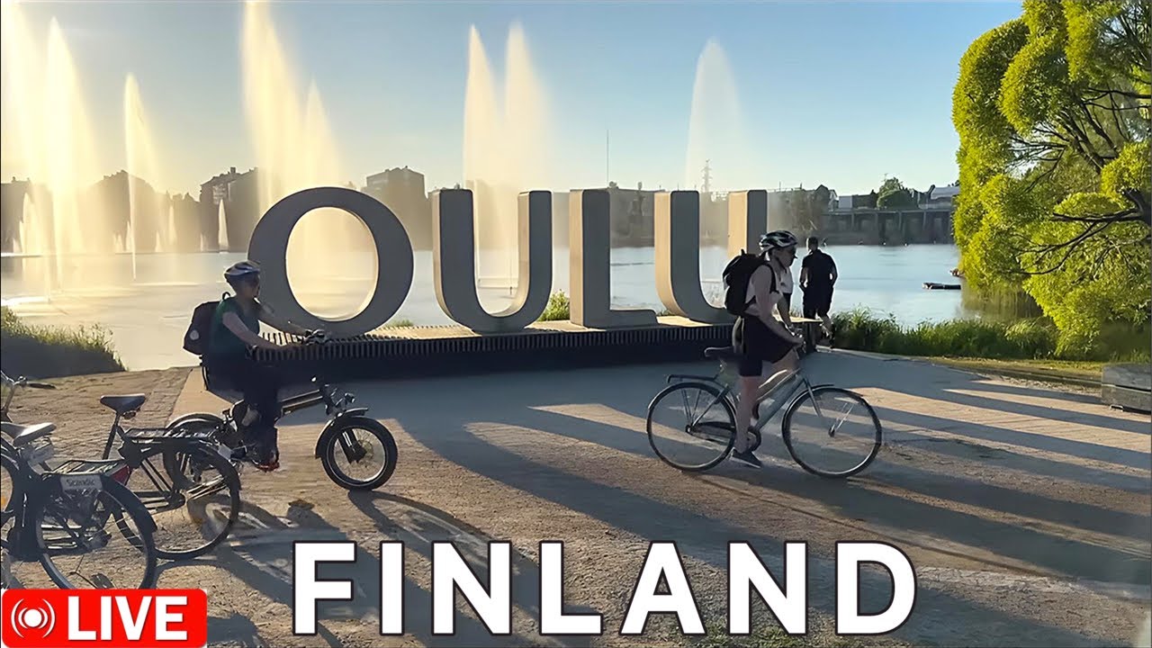OULU CITY CENTER SUNNY SUNDAY VIBES | EUROPEAN CAPITAL OF CULTURE