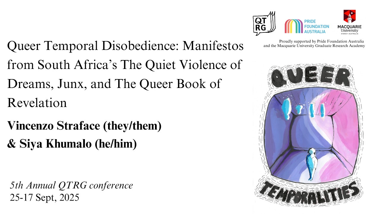 Queer Temporal Disobedience: Manifestos from South Africa (abbv)