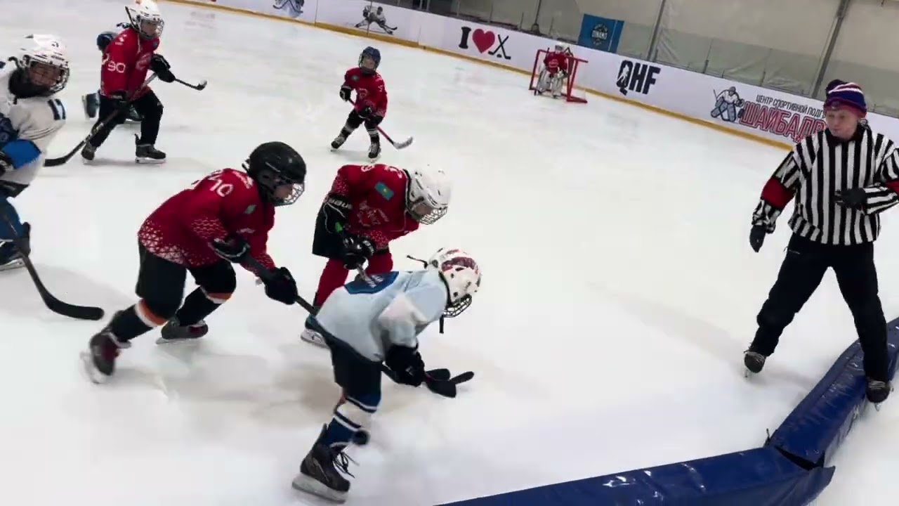 30 ноября 2025 ХК Динамо 2018(1) vs HC Rakhimzhan 2018(1) 4:2