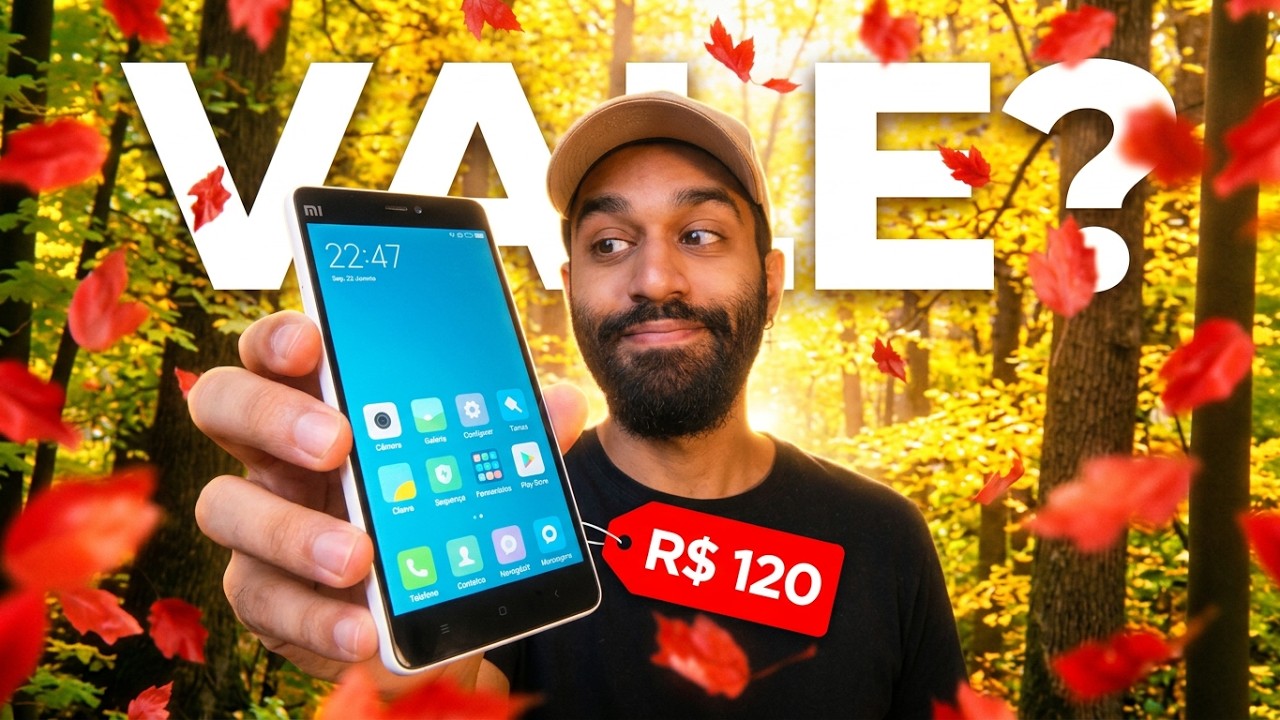 ✹COMPREI um CELULAR da CHINA na SHOPEE por 120R$ 😟❗e DEU NISSO.. XIAOMI MI4c em 2025