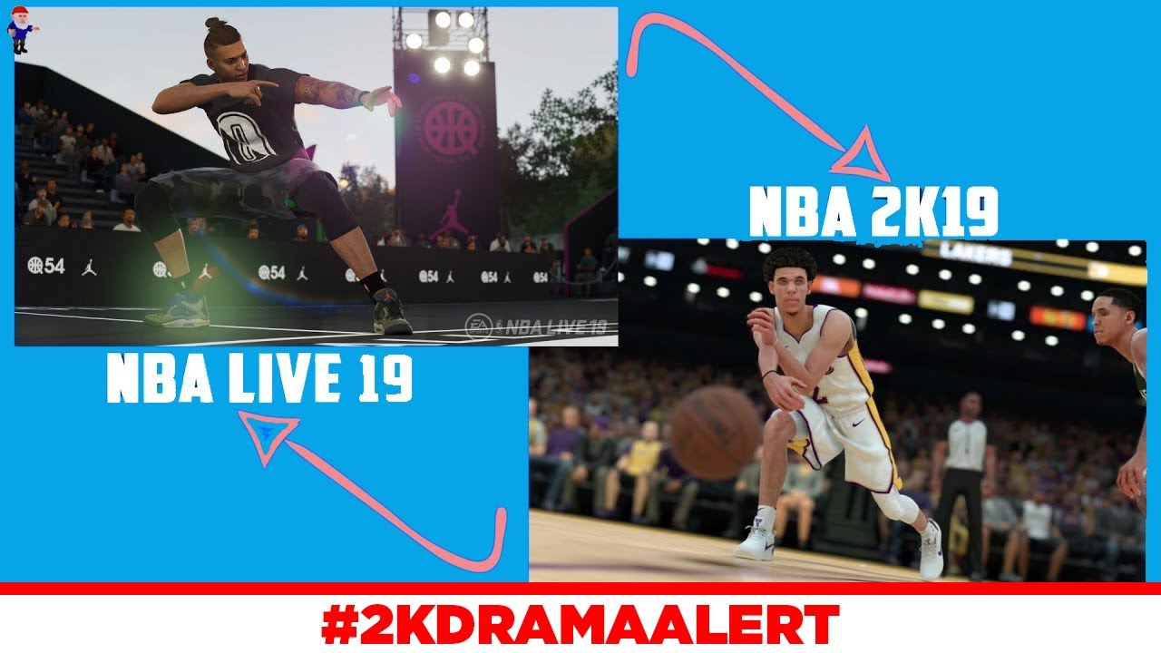 NBA LIVE 19 DEVELOPER SNEAK DISSES NBA 2K19, NBA LIVE 19 STIFF ANIMATIONS GONE?!?! #2KDramaAlert