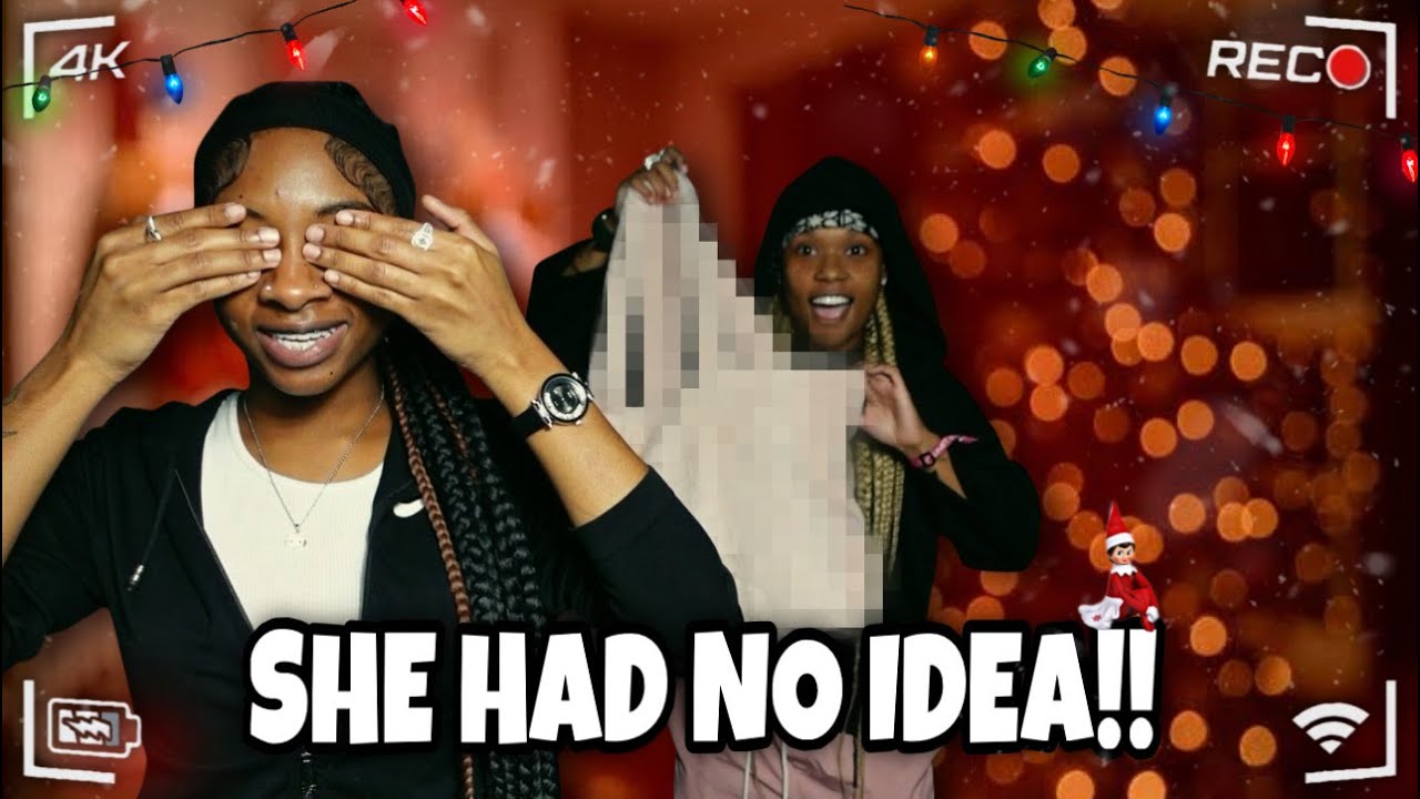 SHE DID NOT EXPECT THIS AT ALL... .