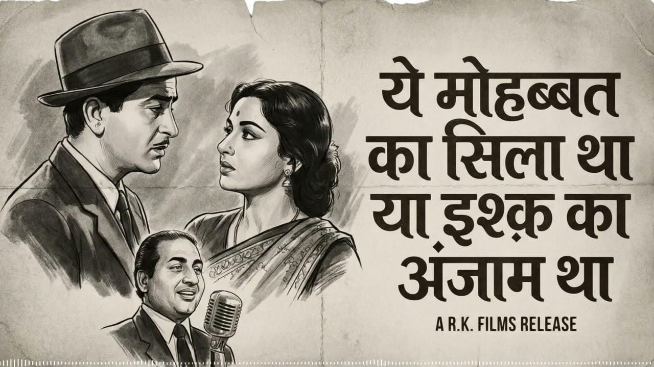ये मोहब्बत का सिला था या इश्क़ का अंजाम था Raj Kapoor Mohammed Rafi Hindi Old Songs