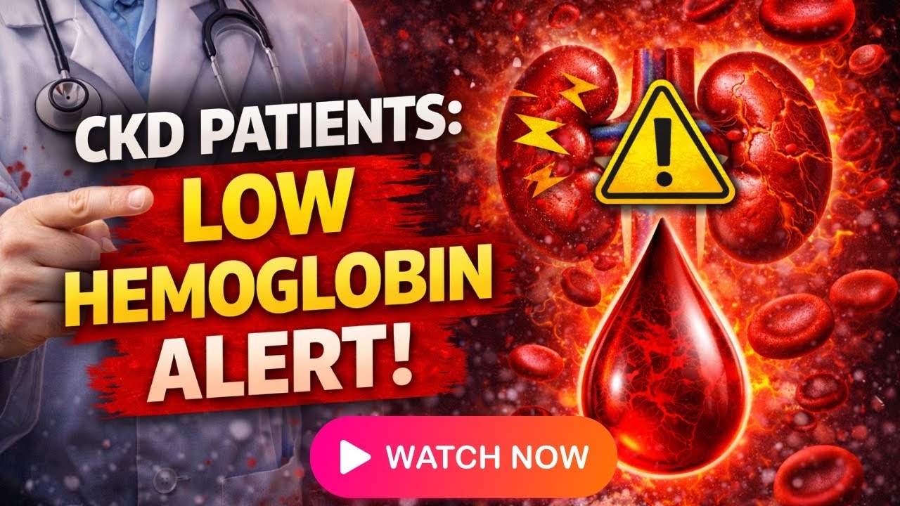 New Treatment for low Hb in CKD ? #anemia #kidneyfailure 