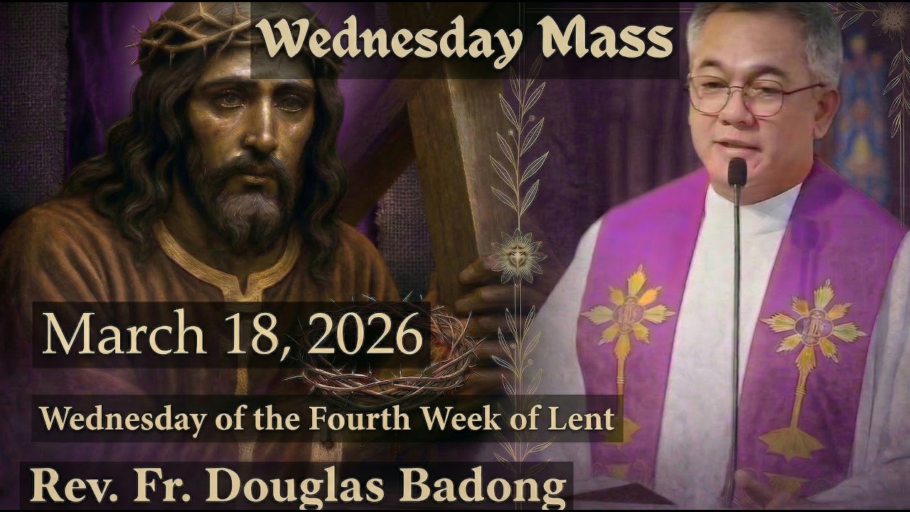 Quiapo Church Live Mass Today | March 18, 2026 | Rev. Fr. Douglas Badong
