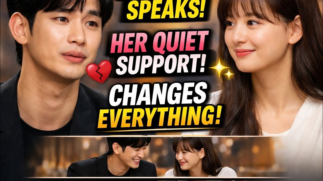 Oh My God! Kim Soo-hyun Finally Speaks — Kim Ji-won’s Quiet Support Changes Everything 💔✨