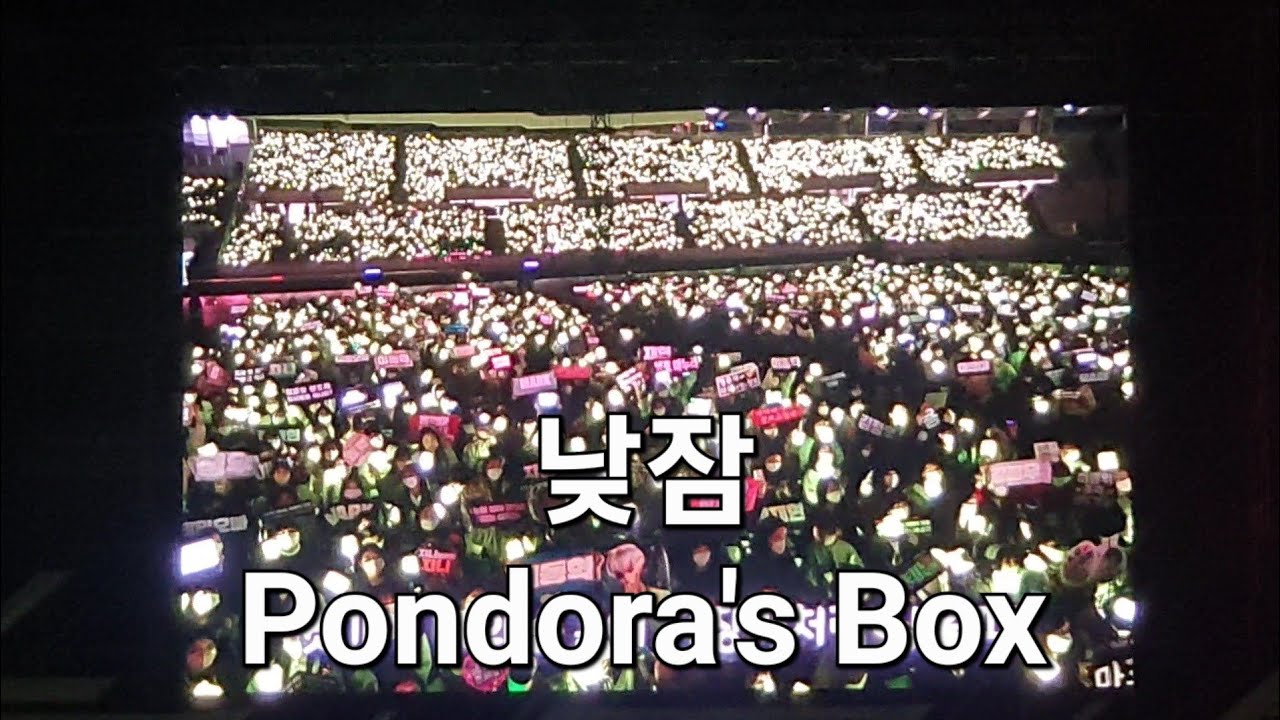 NCT127 낮잠 Pandora's Box (221022 NCT127 콘서트) #nct127 #nctdream #kpop #concert