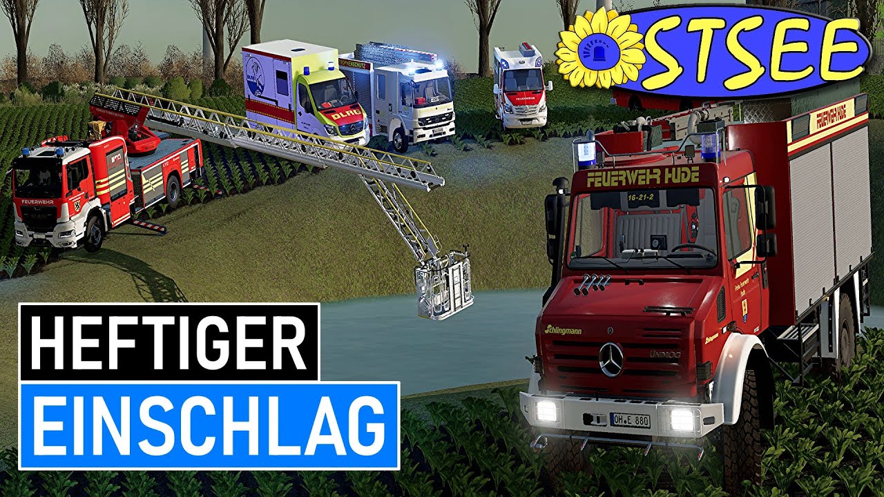 LS22 Feuerwehr - EINSCHLAG in Feld! Taucher im Einsatz -  Was ist passiert ?