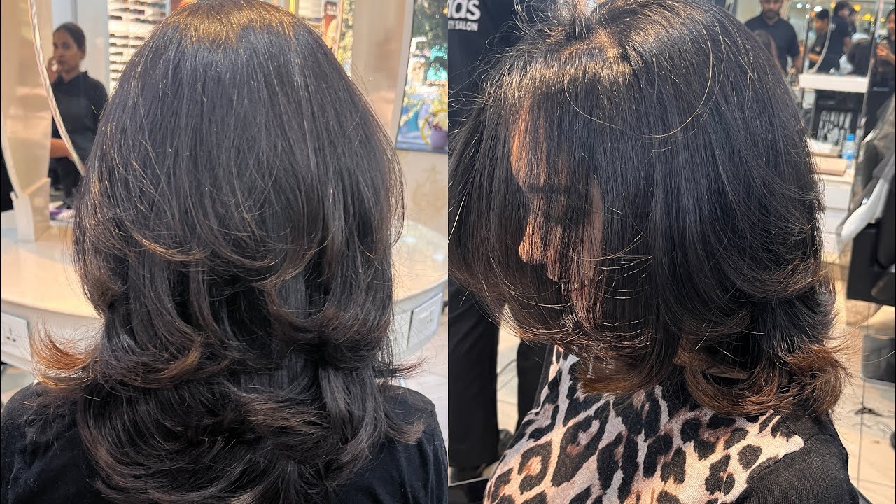 Layers at 90  / how to do layered Haircut 