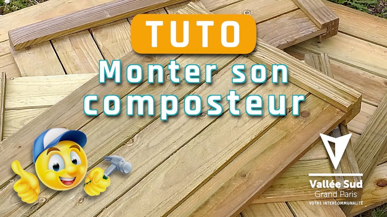 Comment monter son composteur Vallée Sud – Grand Paris ?