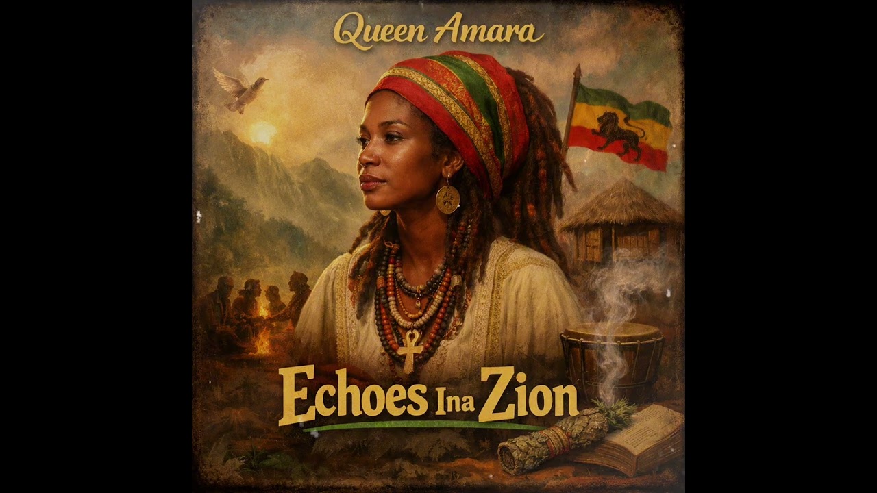 Roots Reggae (1976) [Unreleased Album] Queen Amara - Echoes Ina Zion