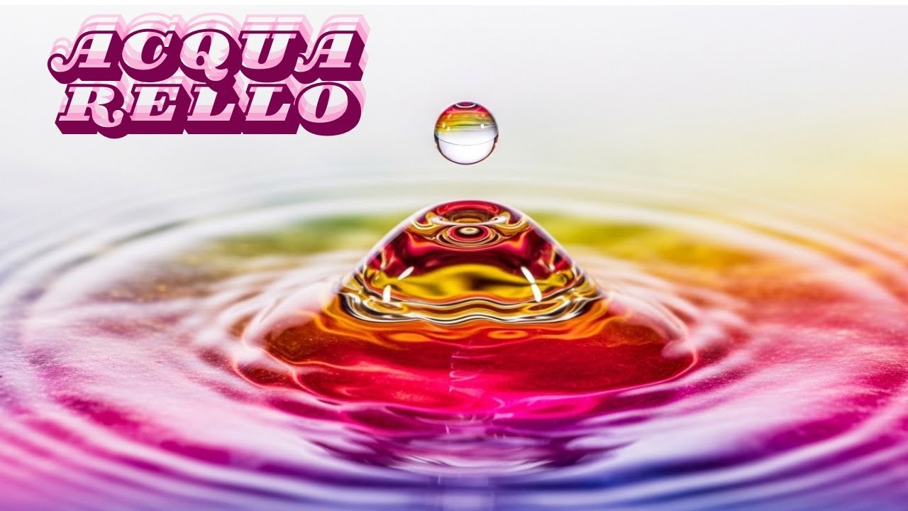 Le sbavature, acquarello Adriana Buggino 