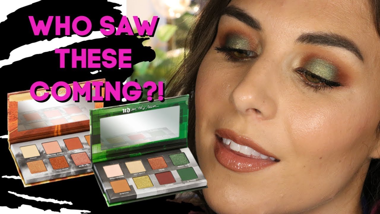 Urban Decay On The Run - G Train + Highway Queen Palettes | Bailey B.