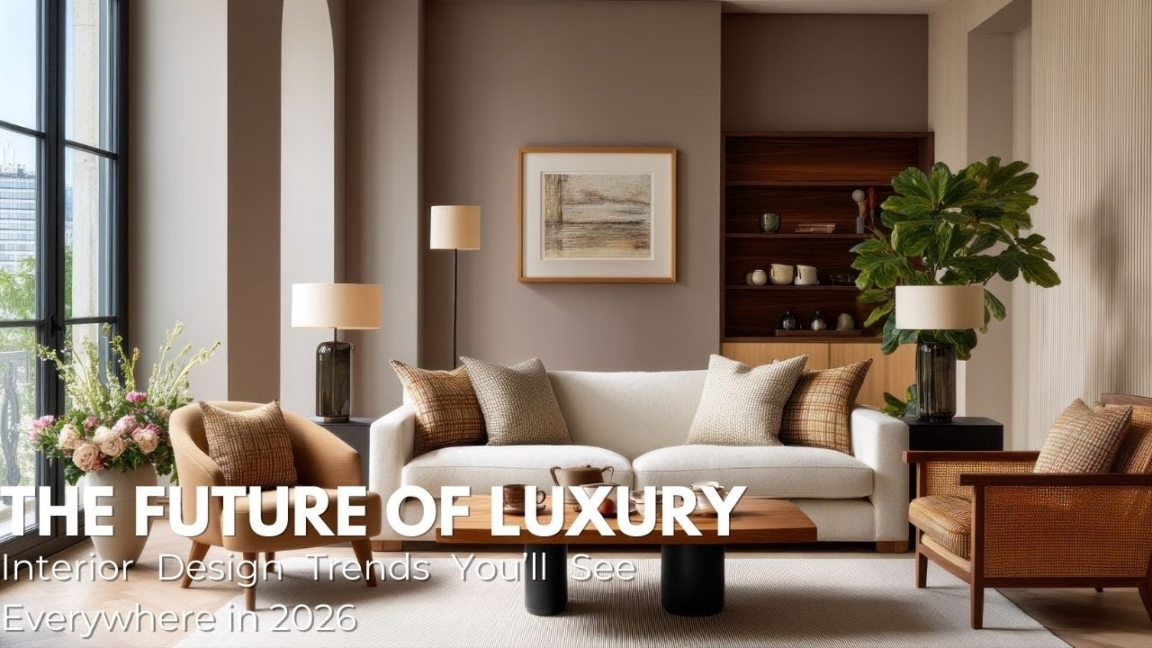 Luxury Interior Design Trends 2026  High End Homes in the US & Europe