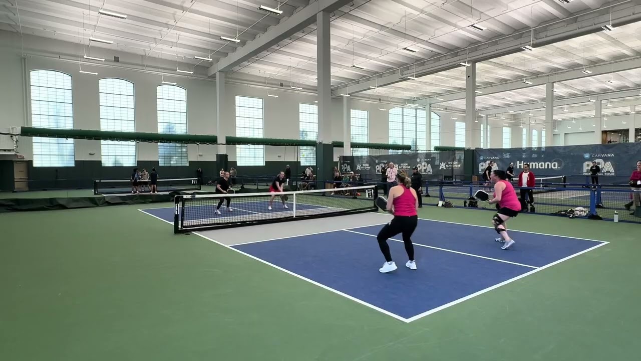PPA Indoor Nationals - Women’s 4.0 - Tricia/Florina Semi Finals 