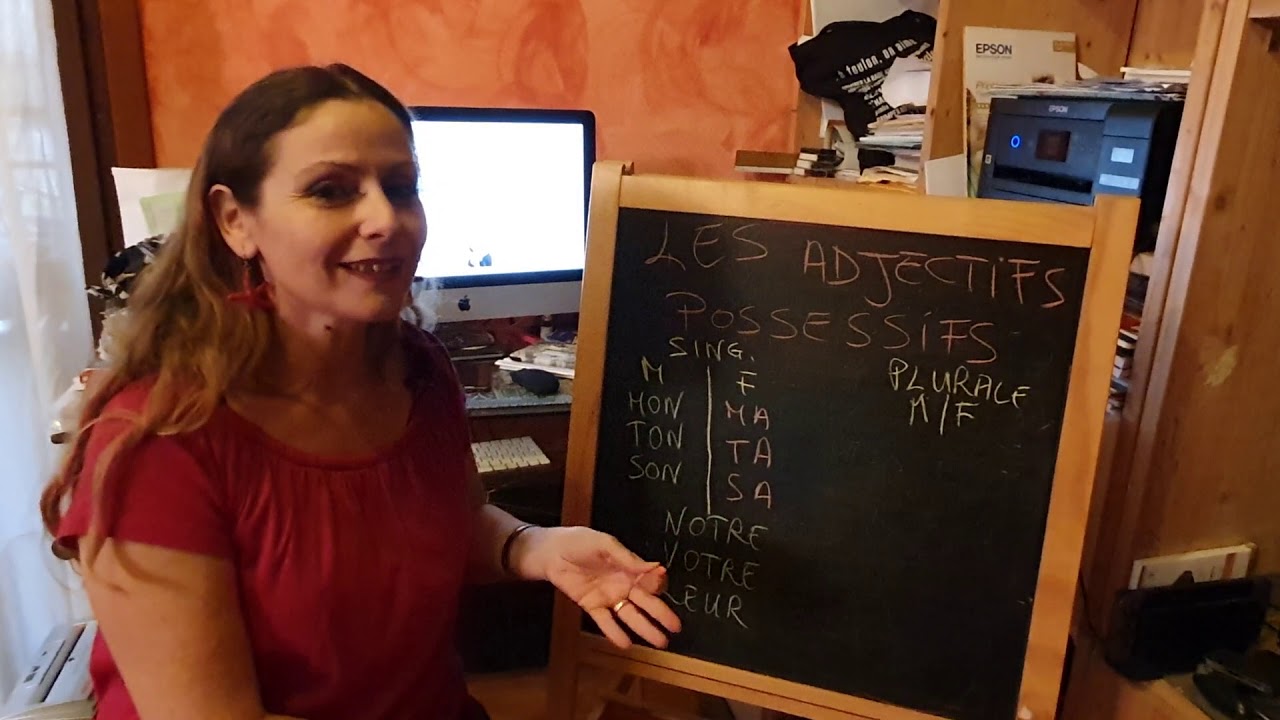 Gli aggettivi possessivi in francese