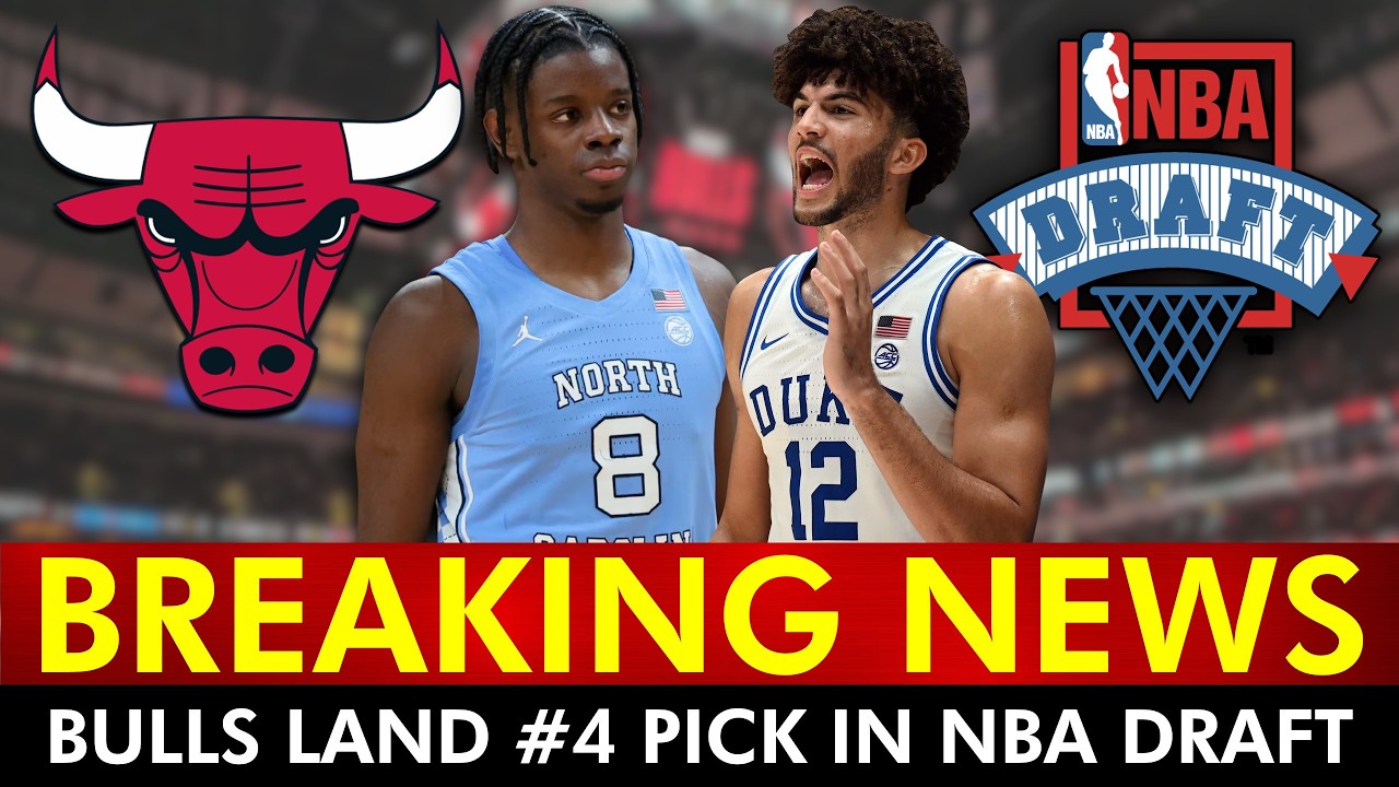 🚨BREAKING: BULLS LAND #4 PICK IN 2026 NBA DRAFT